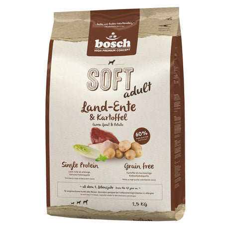 Bosch SOFT Land-Ente & Kartoffel – 2,5 kg