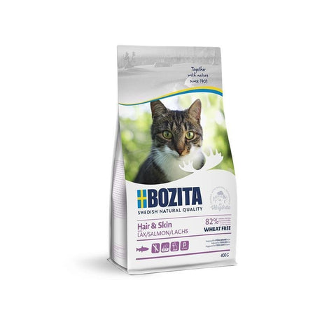 Bozita Trockenfutter Hair & Skin Weizenfrei Lachs – 400g