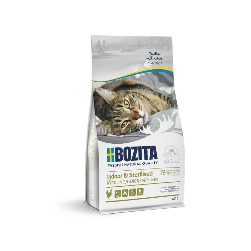 Katzen Trockenfutter Indoor & Sterilised Huhn – 400g