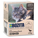 Bozita Katzenfutter Tetra Recart Häppchen in Gelee – Ente 16x370g