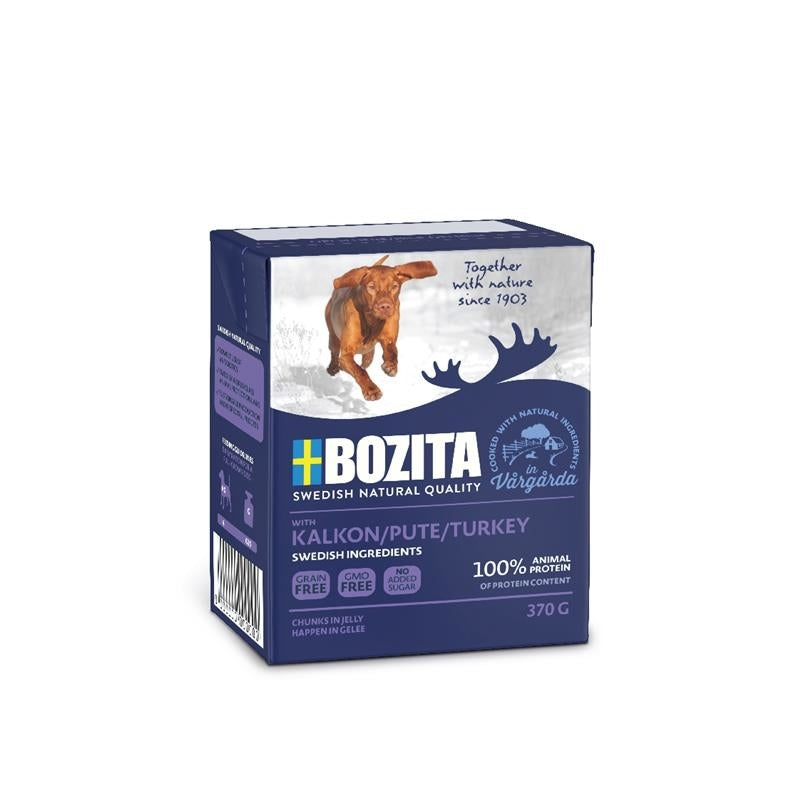 Happen in Gelee Hundenassfutter – 6x370g Pute
