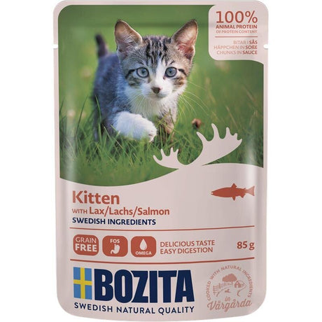 Bozita Pouch Häppchen in Soße für Kitten