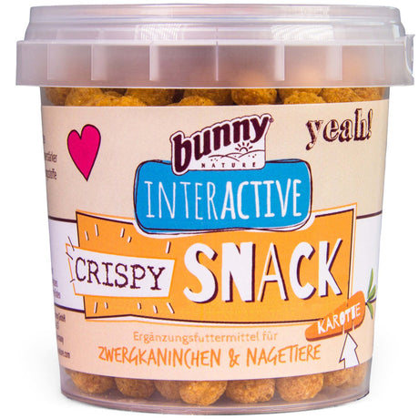 Crispy Snack für Kleintiere – Karotte 25 g