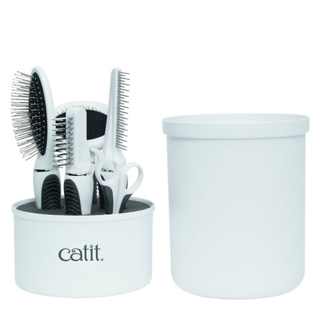 Catit Bürsten-Set für langhaarige Katzen