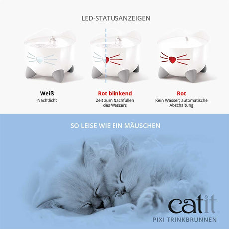 Catit Pixi Fountain Katzen Trinkbrunnen