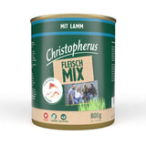 Christopherus Hundefutter Dose Fleischmix – mit Lamm 6x800g