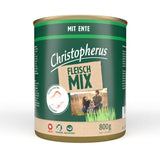 Christopherus Hundefutter Dose Fleischmix – mit Ente 6x800g