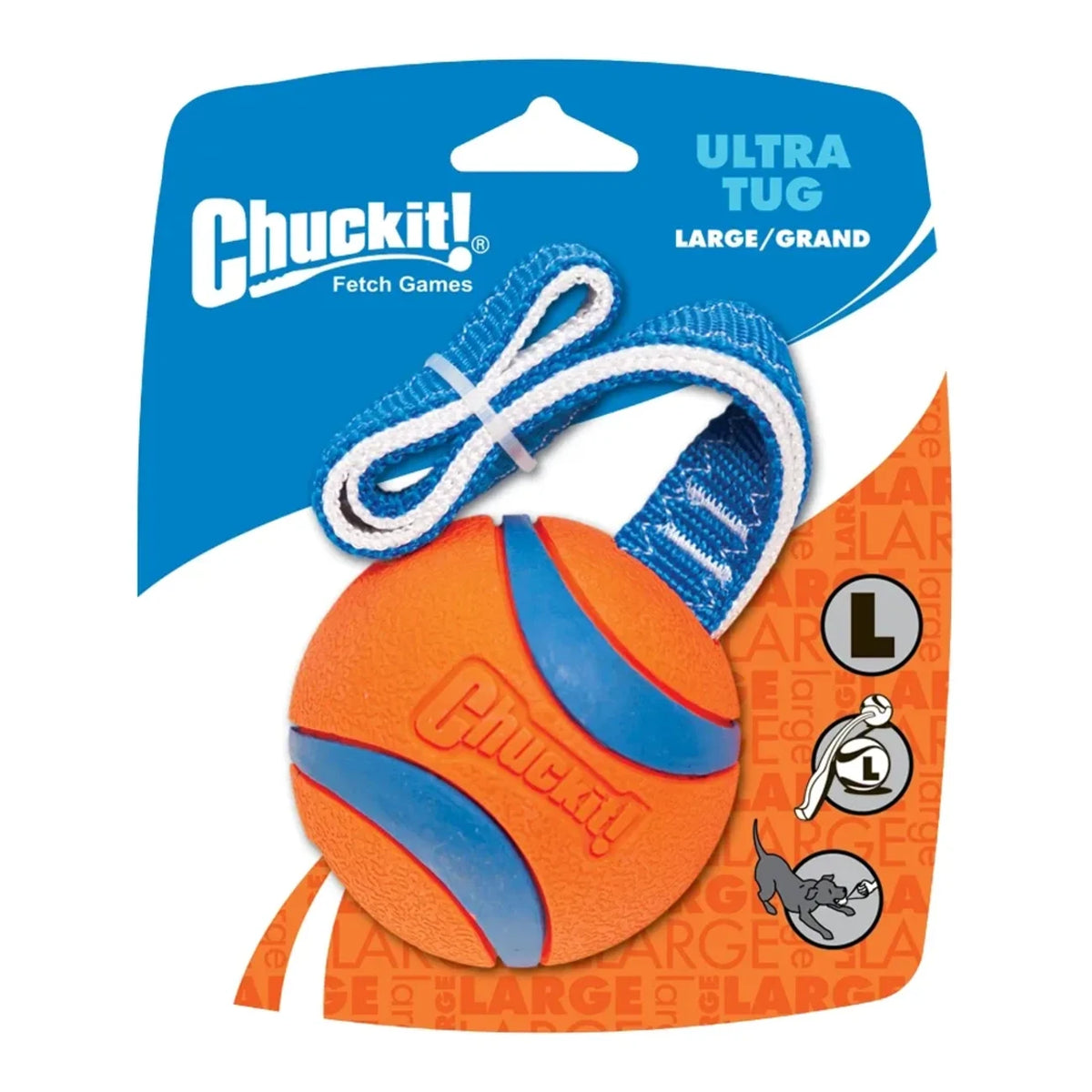 Chuckit Ultra Tug Ball mit Band