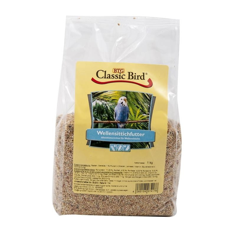 Classic Bird Wellensittichfutter – 1 kg