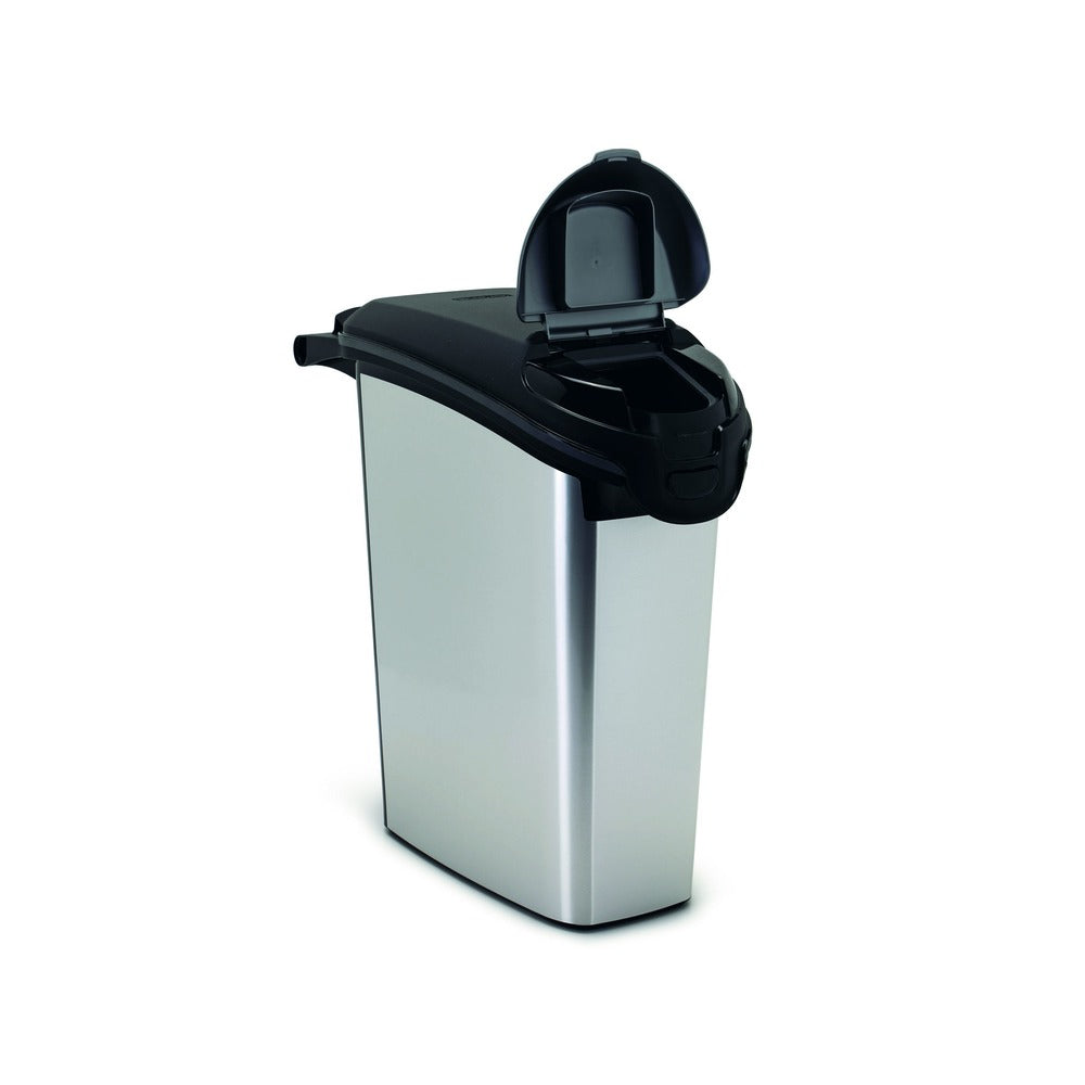 Curver Futtercontainer Futtertonne Metallic