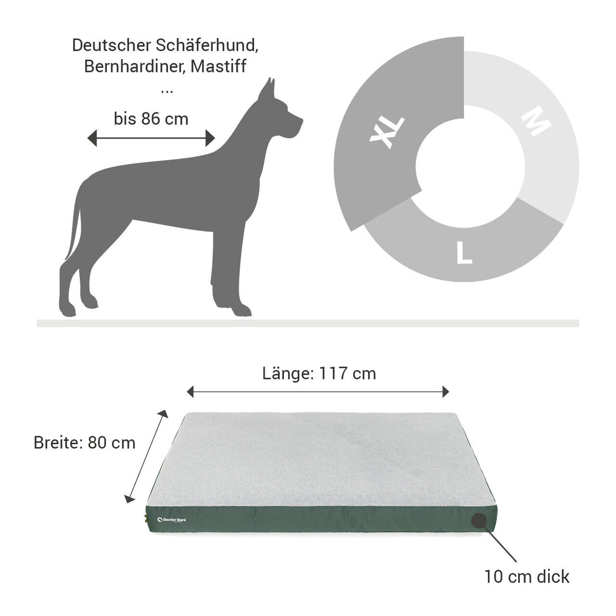 Hundekissen Lounge-Kissen, GreenLabel