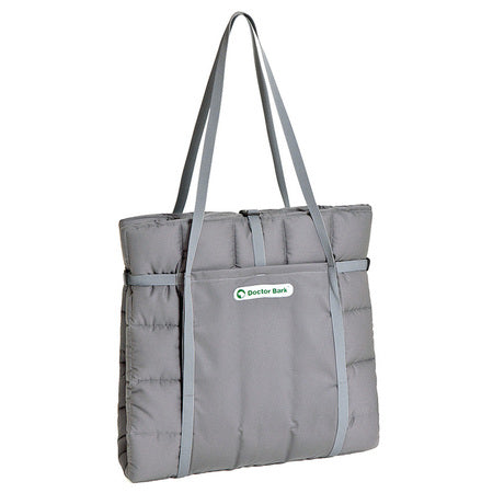 Doctor Bark Reisedecke, TravelBag – hellgrau - XL - ca. 125 x 105 cm
