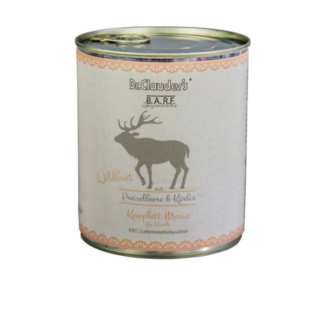 Barf Dog Komplettmenü Wildbret – 6 x 800 g