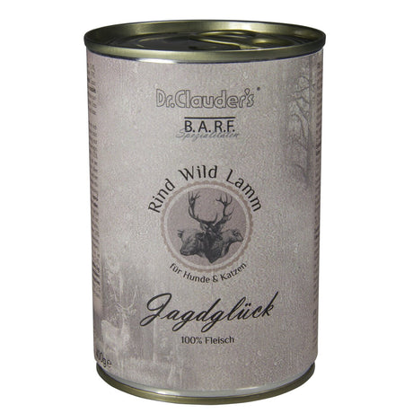 Barf Dog Nassfutter Jagdglück – 6 x 400 g