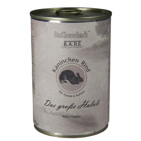 Barf Nassfutter Das große Halali – 6 x 400 g