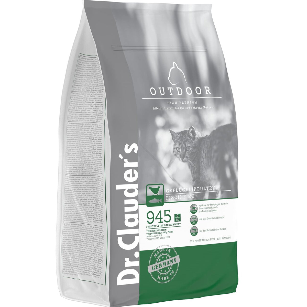 Cat Trocken High Premium Outdoor – 1,5 kg