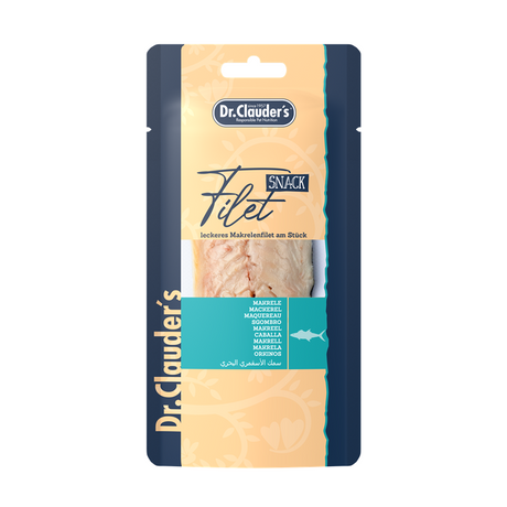 Filet Snacks für Hunde und Katzen – Makrele 12x30g