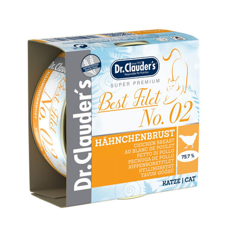Katzenfutter Best Filet – No2: 24 x 70 g, Hähnchenbrust