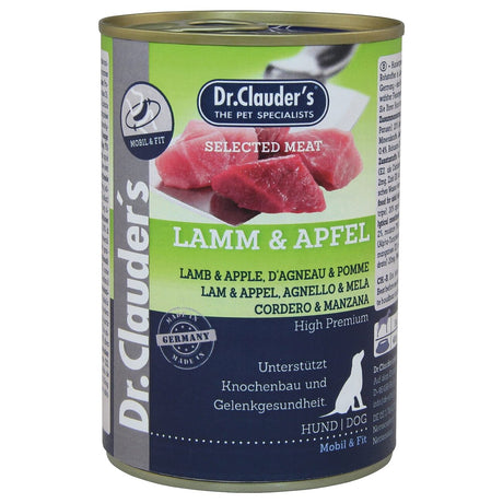 Selected Meat Joint und Aktiv Hundefutter – mit Lamm & Apfel 6x400 g
