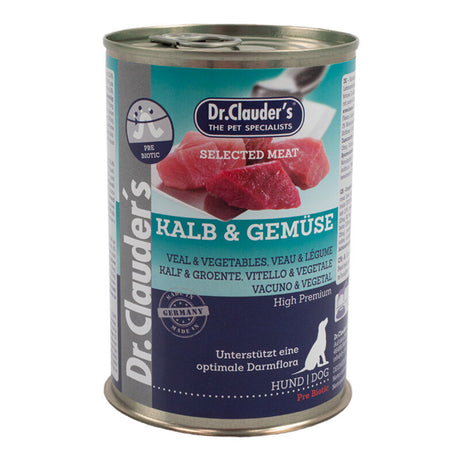 Selected Meat Joint und Aktiv Hundefutter – mit Kalb & Gemüse 6x400 g