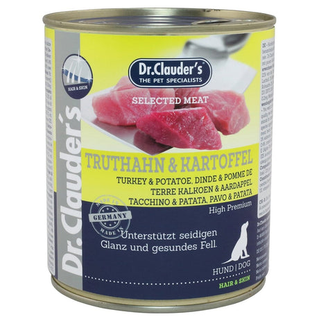 Selected Meat Pro Hair & Skin Hundefutter – Truthahn&Kartoffel 6x800g
