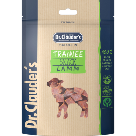 Dr. Clauders Trainee Snack Premium – Lamm, 80g
