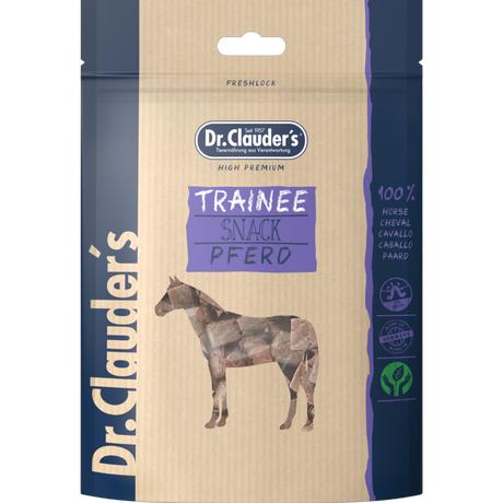 Dr. Clauders Trainee Snack Premium – Pferd 80g