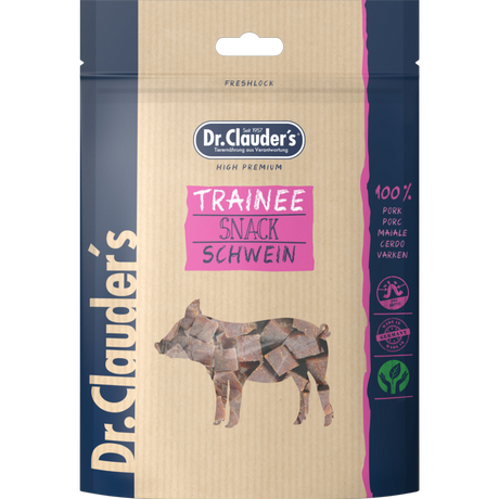Dr. Clauders Trainee Snack Premium – Schwein 80g