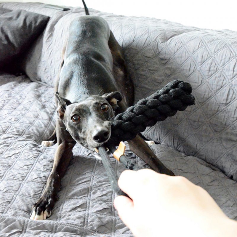 Hundespielzeug geflochtener Kegel Kurt