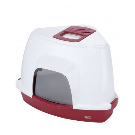 Eck Katzentoilette mit Haube Prism 60