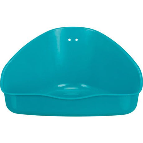 Ecktoilette für Kleintier Käfige – 16x12x7 cm, zufällige Farbe