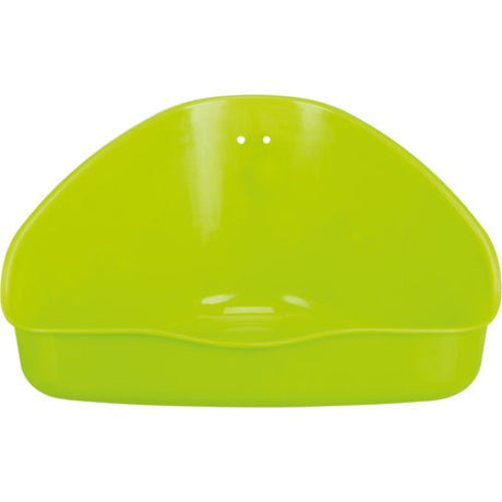 Ecktoilette für Kleintier Käfige – 16x12x7 cm, zufällige Farbe