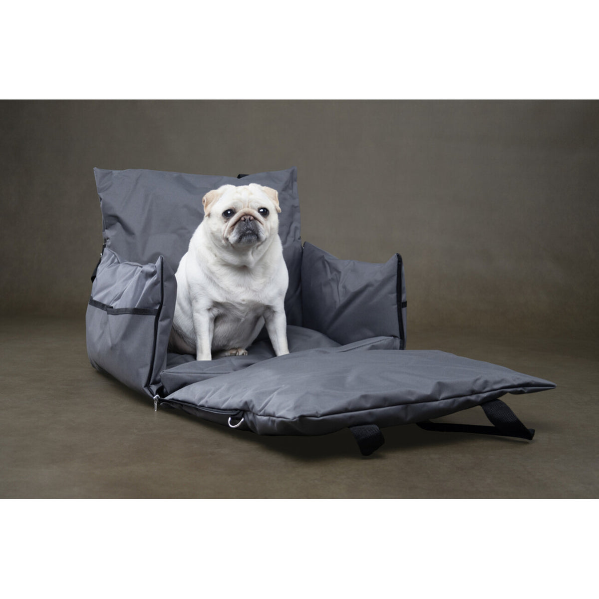 Autositz Bobba Grau – 56x56x42 cm