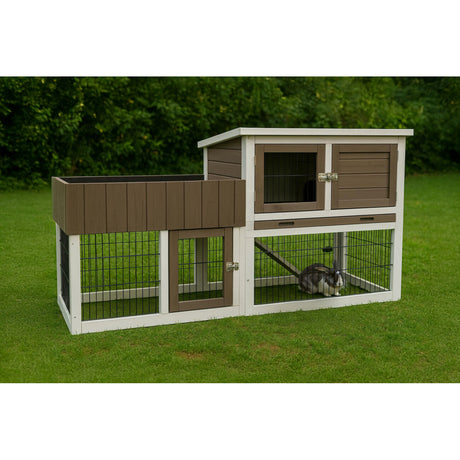 Kaninchenstall Floret Urban Braun