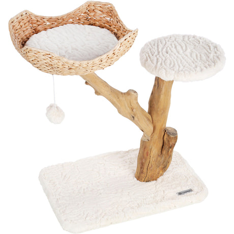 Echtholz Kratzbaum Carlito Beige