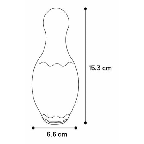 Benty Kegel : Spielspaß & Zahnpflege für deinen Welpen! – 15,3 x 6,6 x 6,6 cm