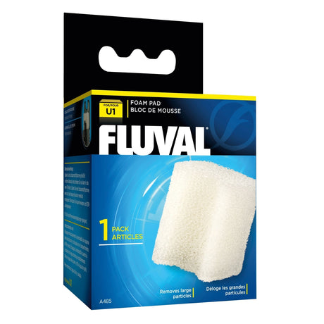 Fluval Filtermedien für U-Serien – Schaumstoff-Filtereinsatz für U1  (6,1 x 4,9 x 6,1 cm)