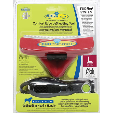 FURflex de Shedding für Hunde – Größe L - Kopf+Stiel