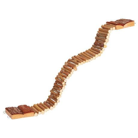 Hängebrücke für Hamster und Mäuse aus Holz