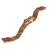 Hängebrücke für Hamster und Mäuse aus Holz