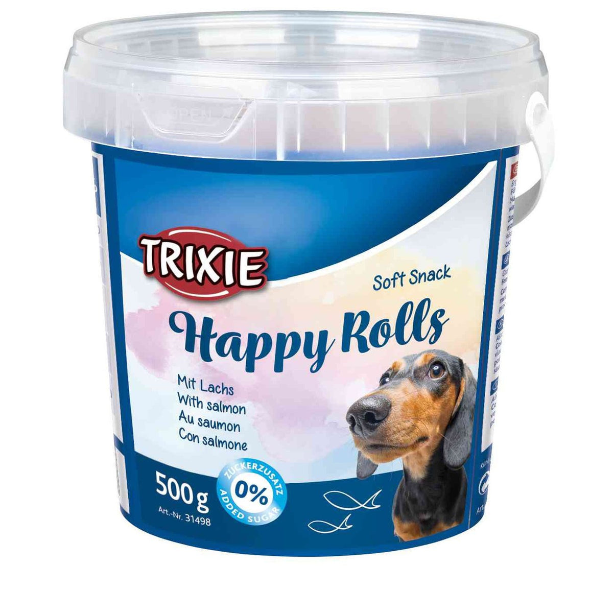 Happy Rolls Kaurollen im Eimer