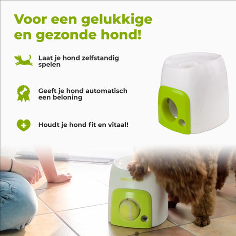 AFP Interactives Fetch'N'Treat Original Ballmaschine für Hunde