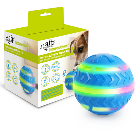 AFP Interactives Motion Activated Action Ball für Hunde | tiierisch.de – 8,9 cm