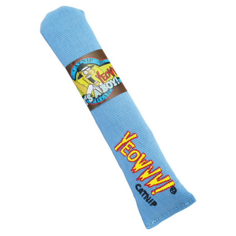 Catnip Cigar – Premium Katzenspielzeug mit 100% Bio-Katzenminze – blau