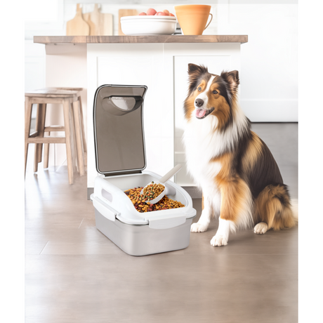 Edelstahl Futter Container 6,5 Liter – 6,5 Liter