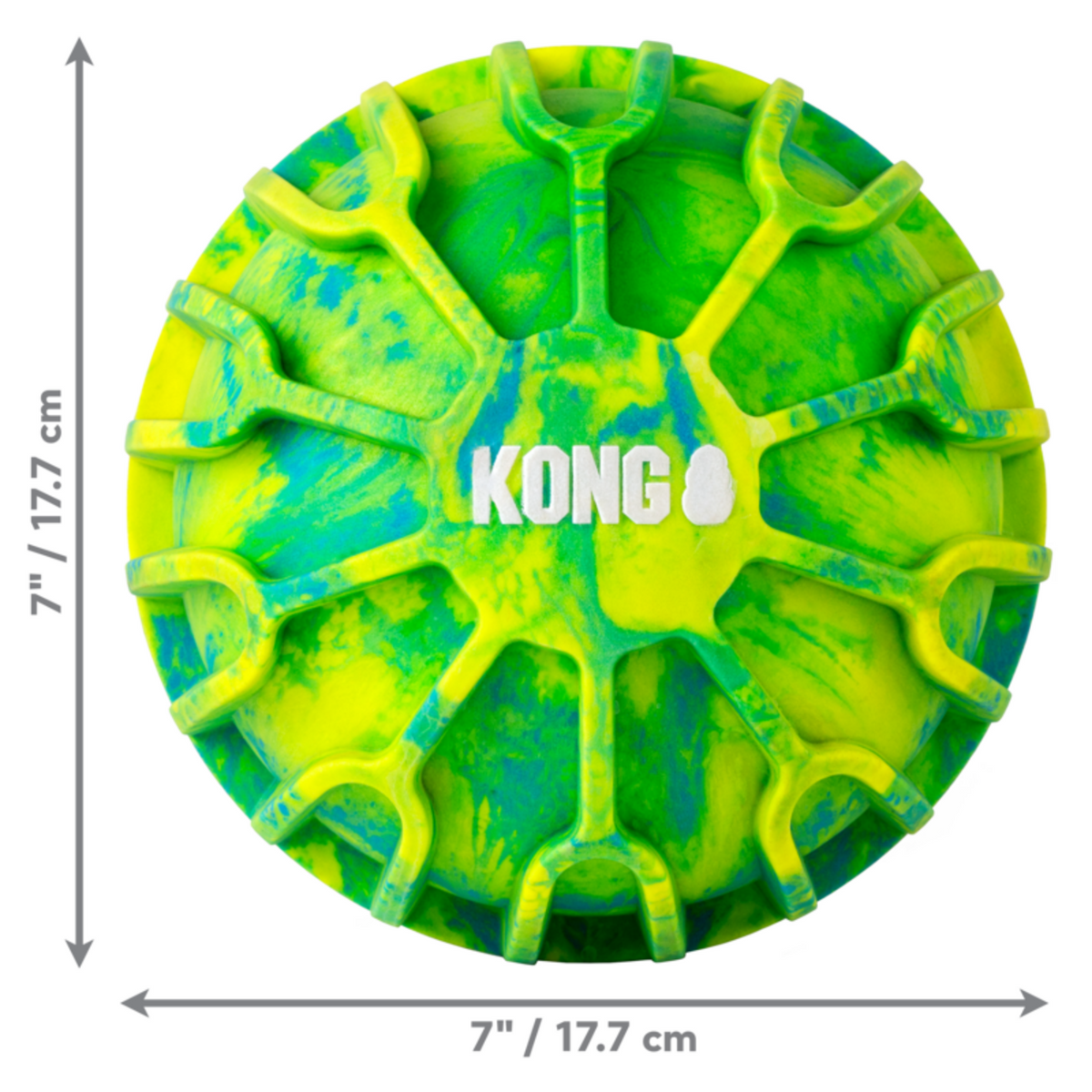 Flexball Sport Ball XL - Robuster & schwimmfähiger Hundeball – XL 17,7 cm