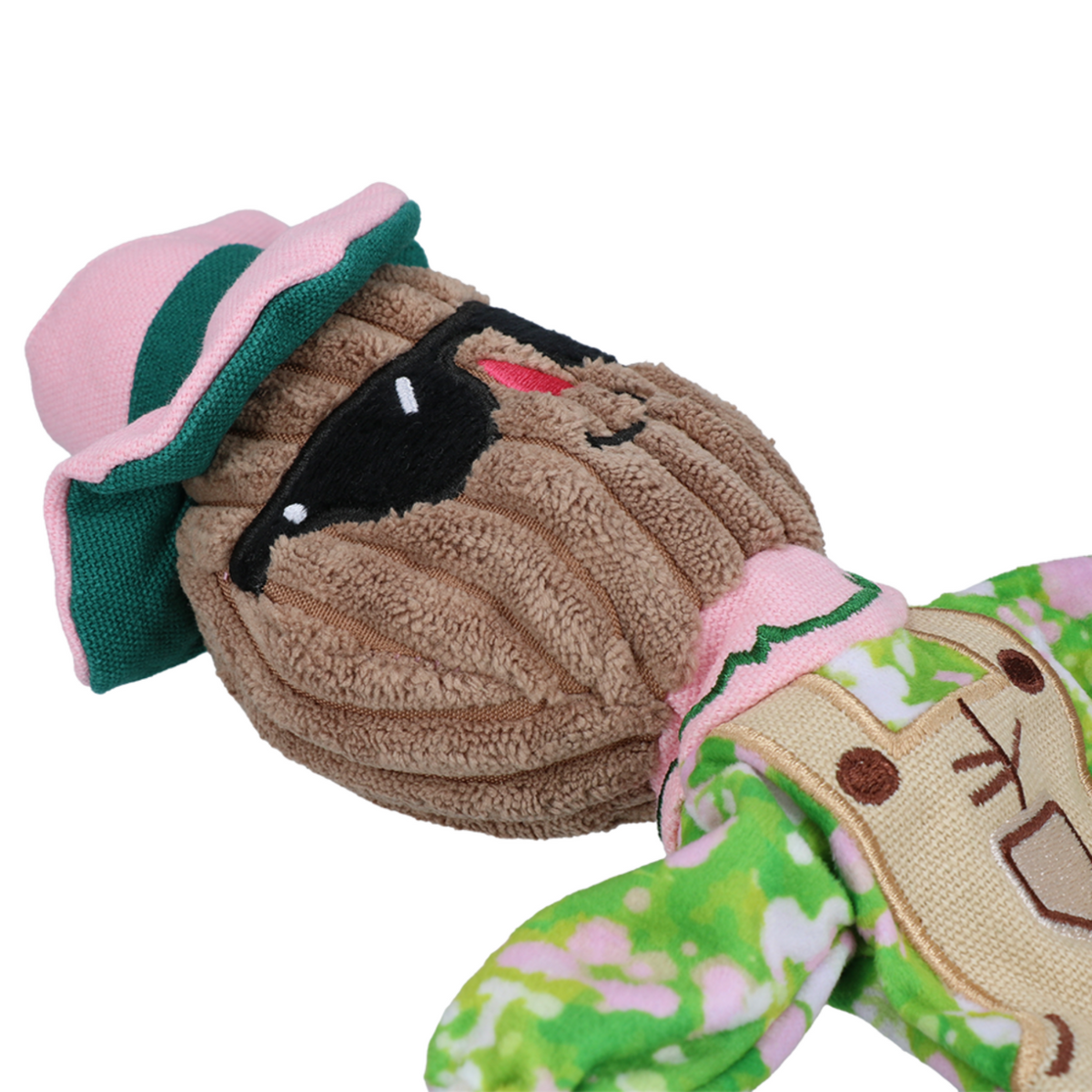 Garden Paws Scarecrow Scary Harry Hundespielzeug mit innenliegenden Seil – S: 17.70 x 36.50 x 8.00 cm
