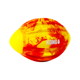 KONG Flexball Sport Football - Robustes Hundespielzeug für Outdoor-Spaß – 18,4 x 11,4 cm