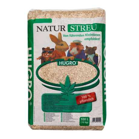 HUGRO Hanfstreu für Nager – 100 Liter