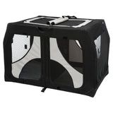 mobiler Hunde Kennel Vario Double Hundebox für 2 Hunde